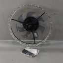 zouzai 20" Smart Ceiling Fan with Light – Flush Mount, Remote & APP Control