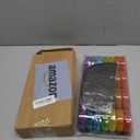 Upgrade Monthly Pill Organizer 2 Times A Day, One Month Box AM PM, Daily Cases Large 4 Week, Medication 28 Days Dispenser for Pills, Fish Oils, Vitamin, Supplement (Rainbow)