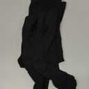 Compression Pantyhose Stockings for Women Men, 20-30 mmHg Medical Graduated Support Opaque Closed Toe Hose Tights (X-Large, Black)