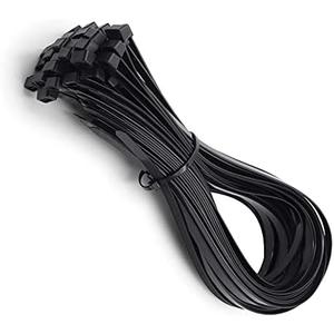 Heavy Duty Zip Ties – 28-Inch Large Cable Wire Ties, 120 lbs Tensile Strength, Environmentally Friendly Industrial Quality, 4 Latches for Stronger Locks, 40-Pack, Black