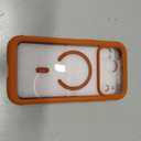 Miracase for iPhone 17 Pro Max Case 6.9" Full-Body Phone Case with Built-in Glass Screen Protector& Full Camera Protector,[Magnetic with MagSafe] Drop Proof 17 ProMax Cover, Orange