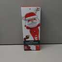 Christmas Santa Bubble Wand Machine for Kids Maker Blower Toys Christmas Basket Stocking Stuffers Birthday Gift Outdoor Indoor Automatic for 3 4 5 6 7 8 + Year Old Toddlers Little Girls Boys