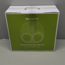 Medcursor Foot Massager with Heat - Shiatsu Feet Massage Machine Delivers Relief for Tired Muscles & Plantar, Deep Kneading Therapy, Multi-Level Settings for Home, Office Use, Size up to 13" (Matte Black)