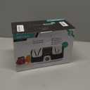 Secura 2-Stage Electric Knife Sharpener with Diamond Abrasives and Precision Angle Guides, Professional Sharpening Tool for Kitchen Straight Edge and Ceramic Knife, Black