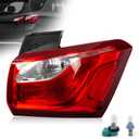 Outer Tail Light Assembly for Chevrolet Equinox 2018-2021 LT Models, Halogen Rear Brake Turn Signal Outer Tail Lamp Taillight Assembly for 19418087 84305804 84769836, Passenger Side, Bulbs Included