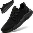 Womens Running Shoes Tennis Sneakers Non Slip Walking Gym Slip on Lightweight Workout Athletic Shoe (7.5)