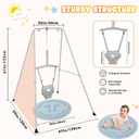 Baby Jumper with Stand, Toddler Jumper Bouncers for Baby 6-24 Months