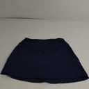 SANTINY 16" Golf Skorts Skirts for Women with 4 Pockets Women's High Waisted Stretchy Tennis Skirt Athletic Skort (Medium, Navy)