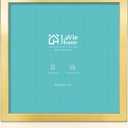 LaVie Home 20 x 20 Picture Frame, Square Poster Frame with High Definition Plexiglass, Horizontal or Vertical Wall Gallery Poster Frames Suitable for Photos, Artworks, Posters,Puzzle, Gold 1pc