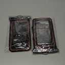 UNBREAKcable Floating Waterproof Phone Pouch 2 Pack, IPX8 Waterproof Phone Case Dry Bag Kayak/Beach/Cruise Travel Essentials, Water Proof Pouch for iPhone 17 16 15 Pro Max, Samsung S25 Ultra S24-7" (7.0 inch)