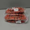 2 x Wuzfully Kids Basketball Size 3(22") for Toddler boy and Girls, Youth Basketball Size 5(27.5") for Indoor Outdoor Pool Play Games (Brown)