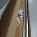 Blackout Curtain Rod, Wrap Around Design, Adjustable 1 Inch, Room Divider for Windows (Satin Nickel, 72-144")