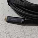 USB C Fiber Optic Cable 33FT, 10Gbps USB 3.2 Gen2 USB C Cable, Ultra Slim & Long Distance Type C Cable with Germany SiliconLine Chip for Logitech 4K Camera,Video Conference,Industrial System