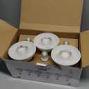 EDISHINE Flood Lights Outdoor, Dimmable PAR38 LED Outdoor Flood Light Bulbs, 120W Equivalent, IP65 Waterproof for Yard, Garage, Porch, 5000K Daylight White, 18W 1800LM, E26 Base, 6 Pack ETL Listed