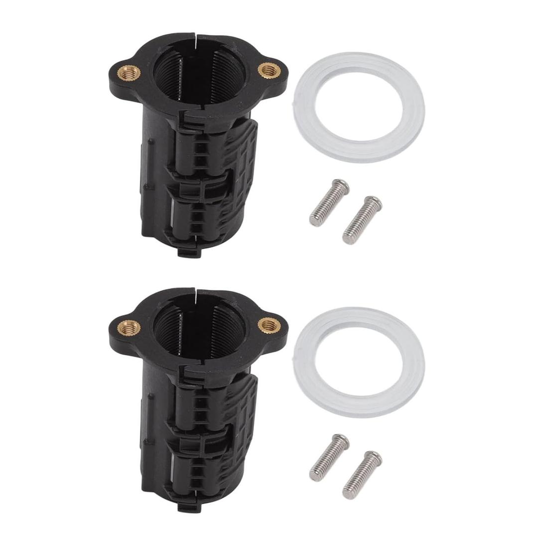 Fdit Faucet Anti Loose Nut Fastener, Quick Release Assembly Nut Fixed Base Basin Tap Accessory for 32mm Outer Diameter Threaded Pipe with Strong Tenacity Maintenance Parts