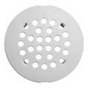 rrajj 4-1/4 (4.25) Inch(108mm) Round Snap-in Shower Floor Drain Cover Replacement Cover (Brushed Nickel)