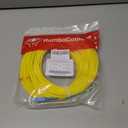 (100ft/30m LC to LC Fiber Optic Internet Cable, OS2 Single Mode Fiber Patch Cable, Simplex 9/125um LSZH Yellow OD 3.0mm