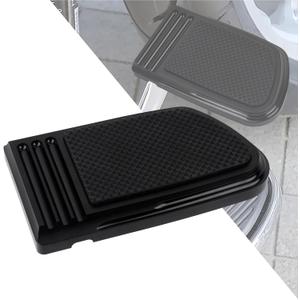 Motorcycle Brake Pedal Cover Large Brake Lever Pad Fit for Harley Softail Street Bob Fat Bob FXBB FXFB 2018-2025 Pure Black