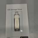 Apple MFi Certified Flash Drive 512GB, Photo Stick for iPhone Memory Stick for Photo/Video Backup Stick, High-Speed USB Thumb Drive for iPhone Storage Compatible for iPhone/iPad/Android/PC (Silver)