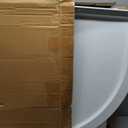 Carlton Marquette 32" x 32" Round Corner Double-Threshold Shower Pan Base with Center Drain in Glossy White