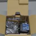 Panasonic Cordless Phone with Answering Machine, Advanced Call Block, Bilingual Caller ID and High-Contrast Display, Expandable System with 2 Handset Cordless Telephones - KX-TGD832M (Metallic Black)