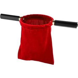 Brilucky Church Tithe Offering Bags with Wooden Handles,Offering Baskets for Church with Handles for Churches Communion Supplies,Collection Baskets for Church Offerings Accessories