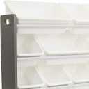 Humble Crew Toy Storage Organizer with 20 Removable Storage Bins for Kids Playroom, 4-Tier Toddler Toy Organization and Storage, Grey/White