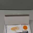 5-in-1 Massage Acupuncture Pen, Electronic Pain Relief Therapy, Meridian Energy Massager Pen Self Massage Tools Muscle Healing with Massaging Gel (Silver)