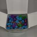 Plastic Duck Keychains Duck Party Favors Cute 3D Chains Small Ducky Pendant Accessories for Birthday Party Baby Shower (multi Color, 96 Pack)