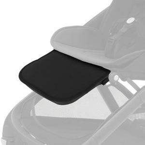 Stroller Leg Rest & Cushion Compatible with Bugaboo Butterfly  Leg Support Extension with Soft Cushion Pad, Comfortable Footrest for Baby, Easy to Install Stroller Accessory  Black