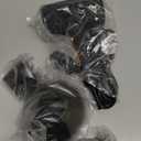 slopehill Professional Ionic Hair Dryer, Powerful 1800W Fast Drying Low Noise Blow Dryer with 2 Concentrator Nozzle 1 Diffuser Attachments for Home Salon Travel (Black)