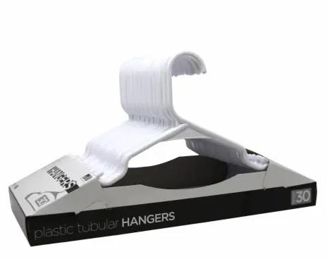Plastic Hangers 30 Pack
