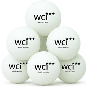 PARTY BALL Sports Ping Pong Balls  Official Size 40mm 3-Star Professional Table Tennis Balls, Durable High Performance for Training & Competition, White (24 Pack)