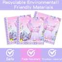 140PCS Mermaid Themed Party Supplies for Girls Baby Shower Under the Sea Mermaid Birthday Party Decorations Ocean Party Tableware Plates Cups Napkins Knives Forks for 20 Guests