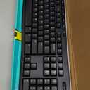 Logitech K270 Wireless Keyboard for Windows, 2.4 GHz Wireless, Full-Size, Number Pad, 8 Multimedia Keys, 2-Year Battery Life, Compatible with PC, Laptop, Black (Pack of 1)