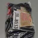 rabbitgoo Dog Harness No Pull with 2 Leash Clips, Adjustable Soft Padded, Reflective Oxford No Choke Pet Vest with Easy Control Handle for Medium Sized Dogs, Black, M