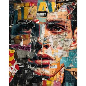Jigsaw Puzzles for Adults 1000 Pieces Impossible Hard Difficult Challenging Puzzles for Adults Teens Fragments of a Cool Face Jigsaw Puzzle 1000 Pieces 28 x 20 inch