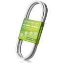 M154621 Deck Belt for John Deere 42" X300 X304 X310, 48" Z245 EZtrak Lawn Mower - Aramid Cord, 0.559" x 146.24"