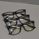 livho High Tech Blue Light Glasses - Advanced 99% Blue Light Blocking Computer Glasses - Anti Eyestrain & UV Glare Protection