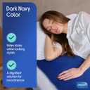 Inspire Waterproof Washable Mattress Pad, Quilted and Dark Colored to Hide Stains, Oversized 34"x 72" Adults and Kids Reusable Underpad for Incontinence