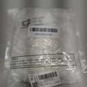 Outus 100 Pack Clear Disposable Ear Covers Plastic Waterproof Ear Protectors for Shower, Hair Dye, Bathing