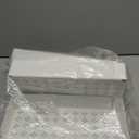 Pipishell Slim Storage Cart with Wheels, Bathroom Cart Organizer Storage Small, Rolling Carts for Bathroom, Laundry Room, Kitchen, Narrow Space, White PIUC04W