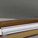 Cordless Blackout Roller Shades, White, 24" W x 72" H | Free-Stop with Valance, UV Protection, Thermal Insulated, For Windows & Doors