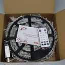 JMEXSUSS 600 LED Color Changing String Lights Plug in, 168FT Warm White & Multicolor Christmas Lights with Remote, Christmas String Lights Outdoor Waterproof Clear Wire for Tree Xmas Decor