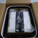 2 Pack 2.7 Gal Bathroom Trash Can with Lid, Automatic Trash Can Small Smart Garbage Can Touchless, Slim Motion Sensor Waterproof Plastic Trash Bins for Bedroom Office Kitchen Toilet (White)