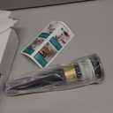 Bathroom Sink Drain,Drain Stopper Bathroom Sink Without Overflow,Pop Up Drain Assembly with Detachable Strainer Basket,Built-in Anti-Clogging Strainer,Stainless Steel Mattle Black