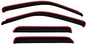 Auto Ventshade [AVS] In-Channel Rain Guards For 2009 - 2024 Dodge Ram 1500 (19-24 Classic Body Only); 2010-2025 Ram 2500 & 3500 MEGA/CREW CAB ONLY | Window Vent Visors, 4 pcs. - Smoke | 194109