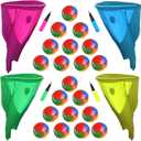Granny Pants Yard Game, Granny Pants Outdoor Game - Oversized Giant Pants with Bouncy Balls & Pump, Backyard Parties, Field Day Fun for Adults