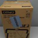 Litheli Electric Snow Shovel Cordless 20V, Lightweight Battery Powered Snow Blower with 4.0Ah Battery, Easy Snow Removal Tool for Driveways, Sidewalks, Patios and Decks