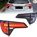 Sequential LED Tail Light Assembly for Honda HRV 2015-2020, with Start-up Animation
